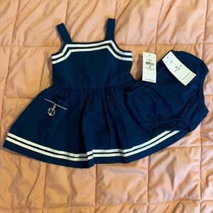 Ralph Lauren 3M sailor dress with bottom.